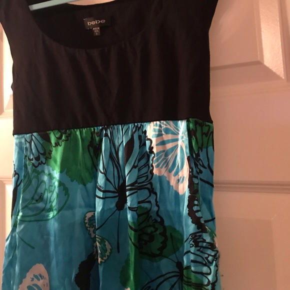 Bebe butterfly silk dress - Picture 9 of 16